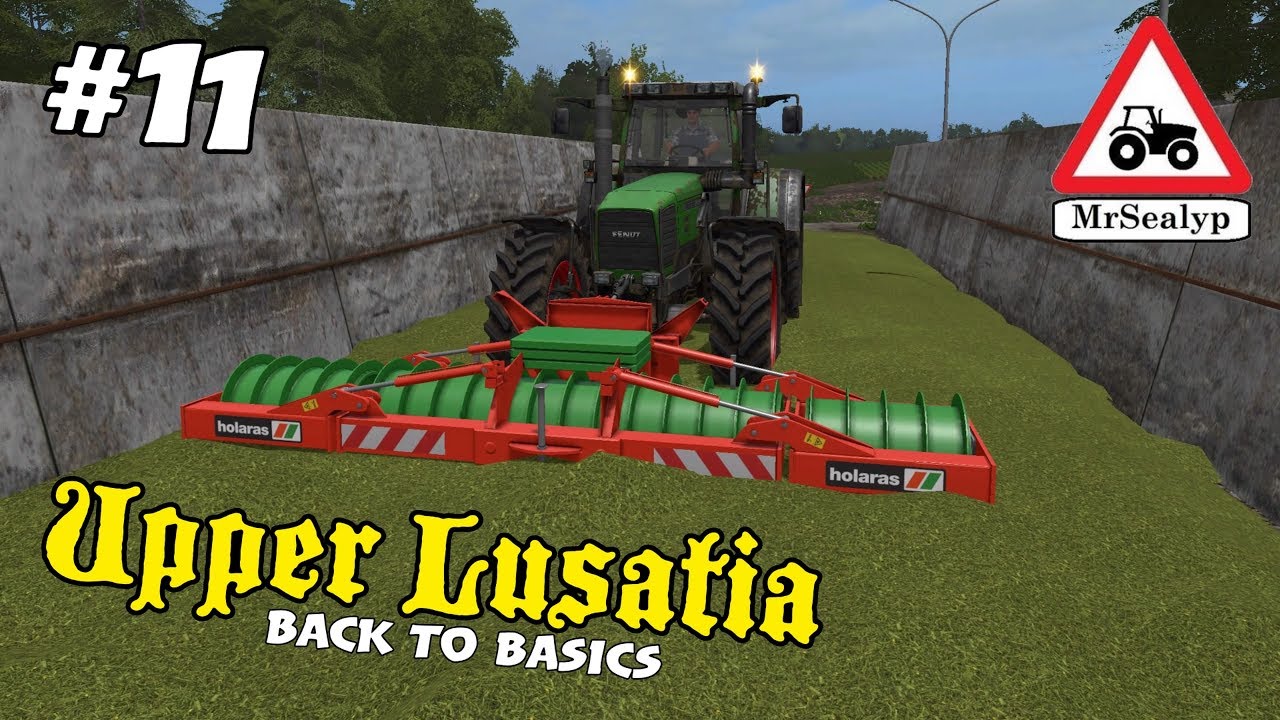 Upper Lusatia, #11 (Back to Basics series). Farming Simulator 17 PS4, Let's Play.