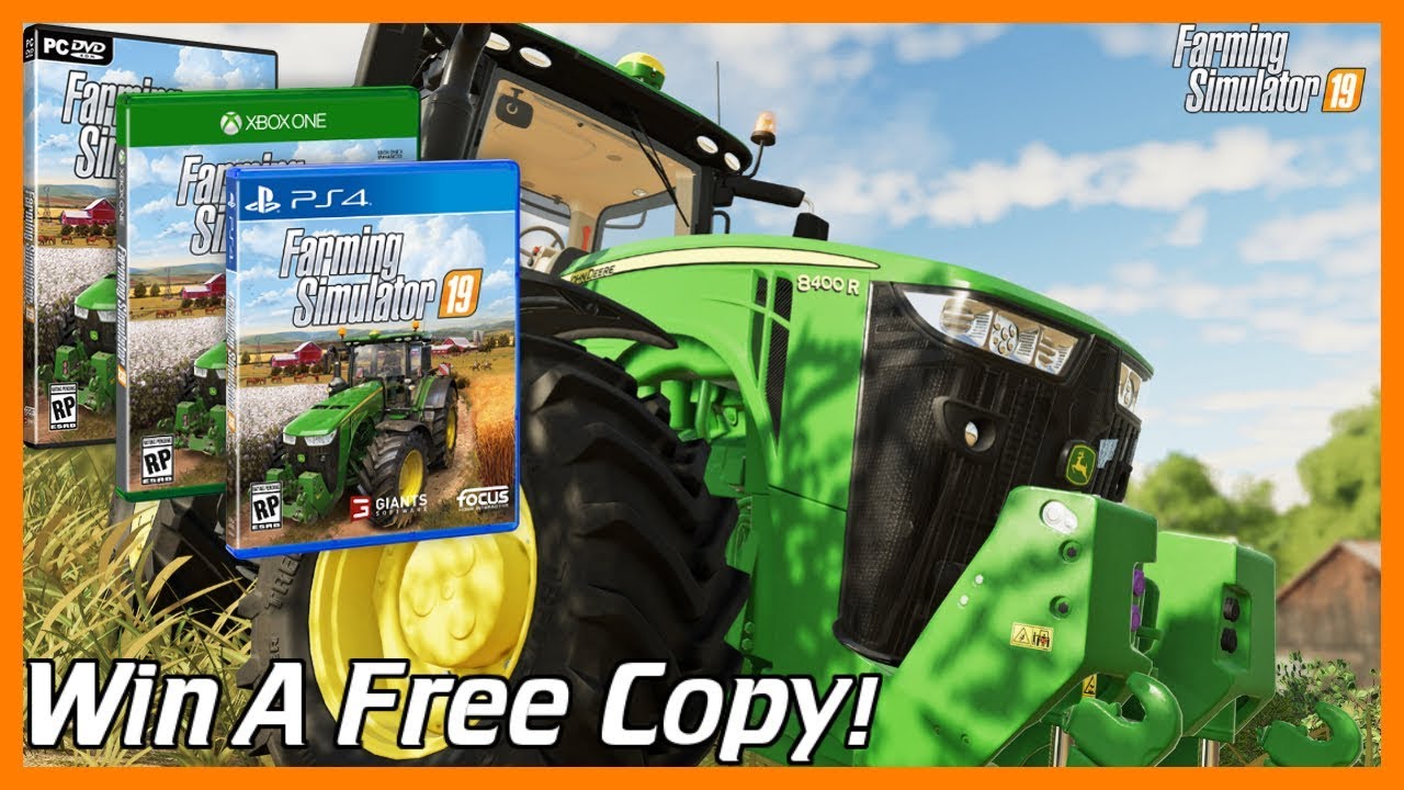 WANT A FREE COPY OF FS19 ON PC, PS4 OR XB1? HERE'S HOW! (Week 5/8)