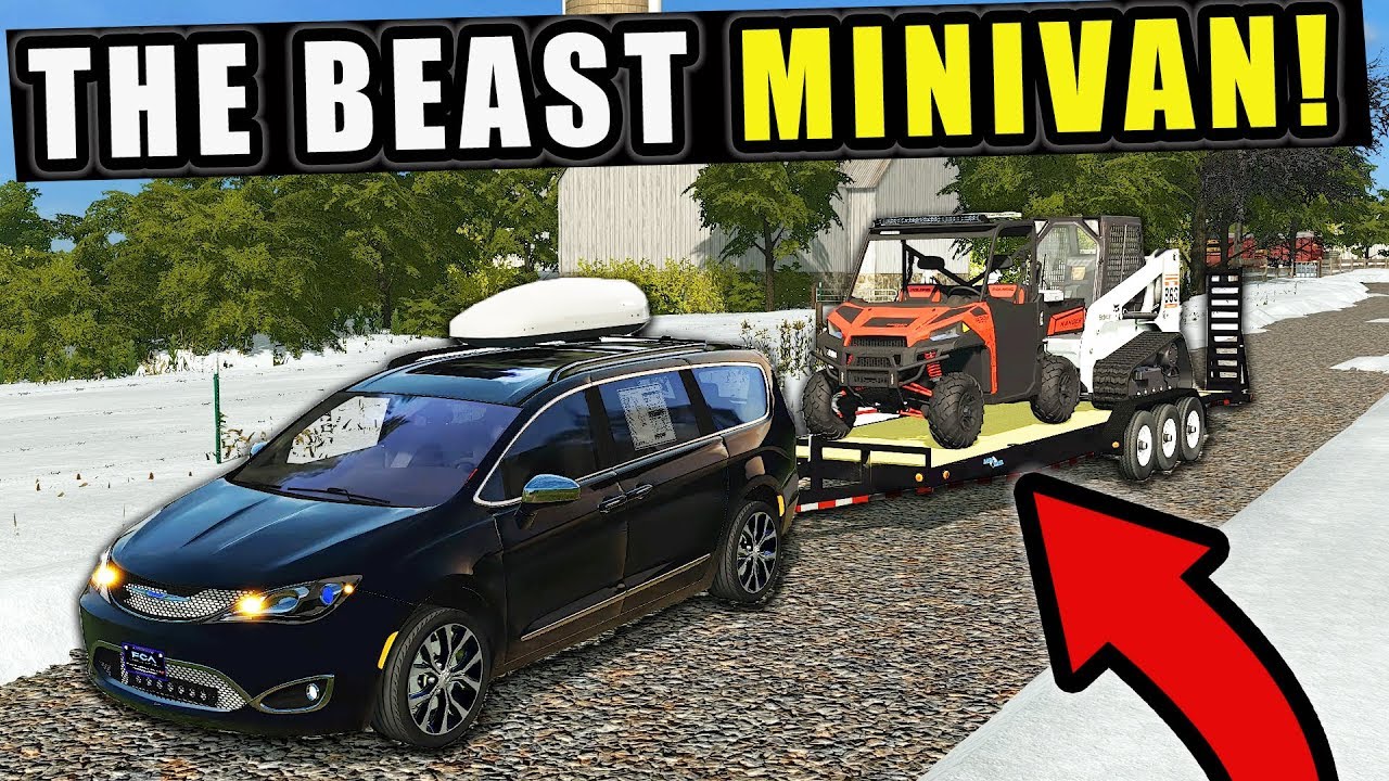 CHRYSLER MINIVAN TO THE RESCUE! IN REPLACE OF OUR TRUCK | FARMING SIMULATOR 2017