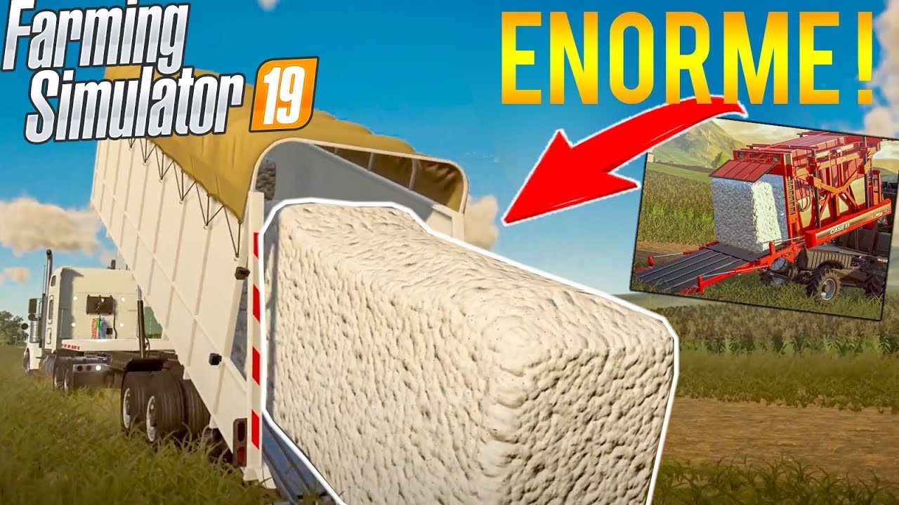 DES ÉNORMES BOTTES DE COTON DANS FS 19 ! News