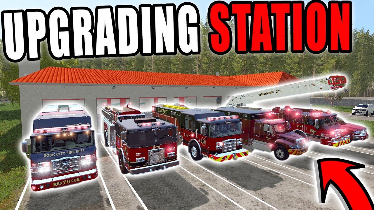 EXPANDING TO A NEW  FIRE STATION | FARMING SIMULATOR 2017