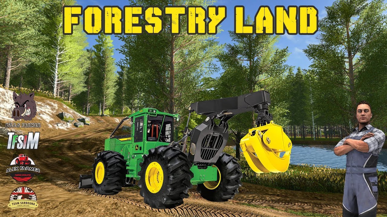 FORESTRY LAND MAP MODHUB UFFICIALE FARMING SIMULATOR 17