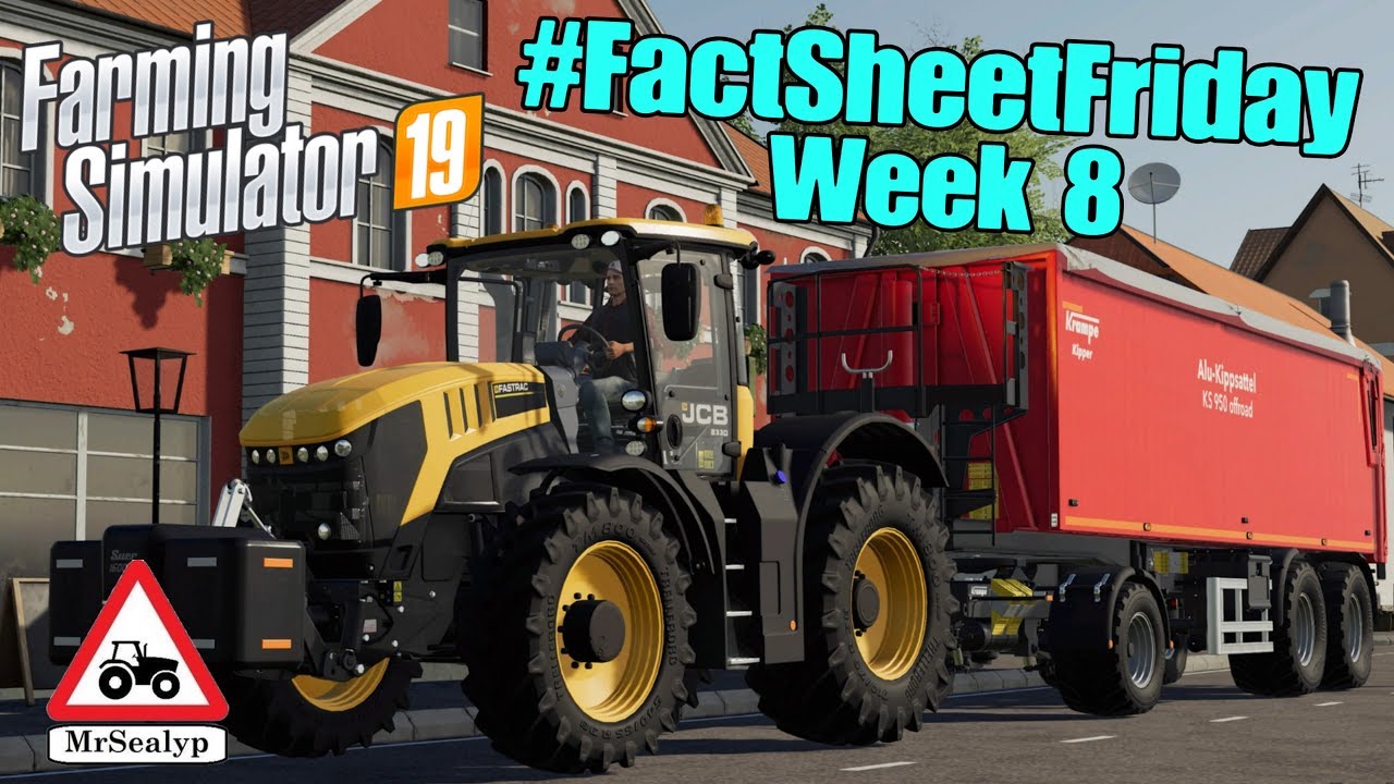 Farming Simulator 19, #FactSheetFriday, Week 8 (More Fact Sheet Frenzy!).
