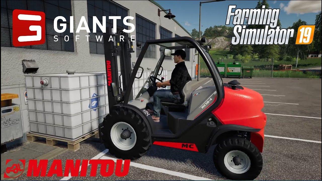 Farming Simulator 19 - Manitou - carrello elevatore e telescopico