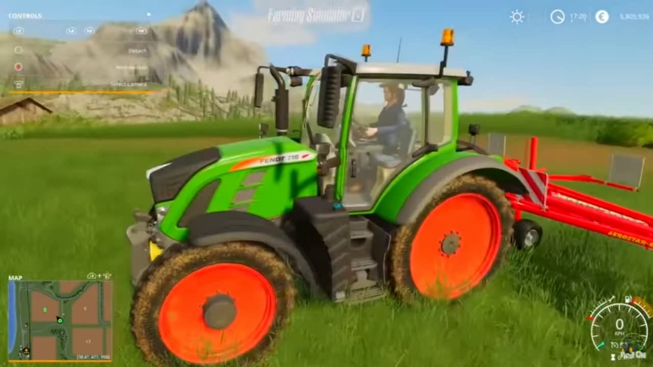 Farming Simulator 2019 FS19 Gameplay tractor