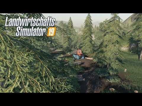 LS19 FS19 Holzvollernter, Holz verladen, Anhänger, Häcksler Landwirtschaft Farming Simulator 19