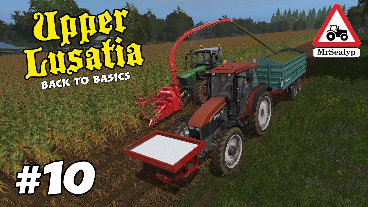 Upper Lusatia, #10 (Back to Basics series). Farming Simulator 17 PS4, Let's Play.