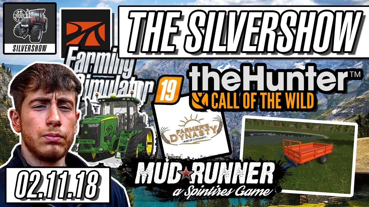 (02.11.18) NEW ANIMAL REVEALED IN THE HUNTER, Tracked JD In FS19, Mudrunner Update & Lots MORE!