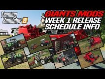 FIRST MODS FOR FARMING SIMULATOR 19 SNEAK PEAK (GIANTS MODHUB)