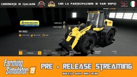 FARMING SIMULATOR 19 PRE RELEASE COSA CI FARANNO VEDERE?  ALEXFARMER