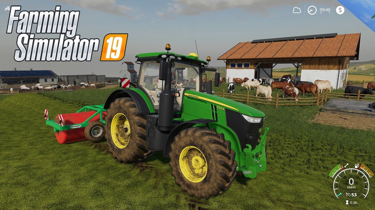 FS19 | #5 Arreglando el frente de las Granja | Quitando la Maleza | Farming Simulator 19
