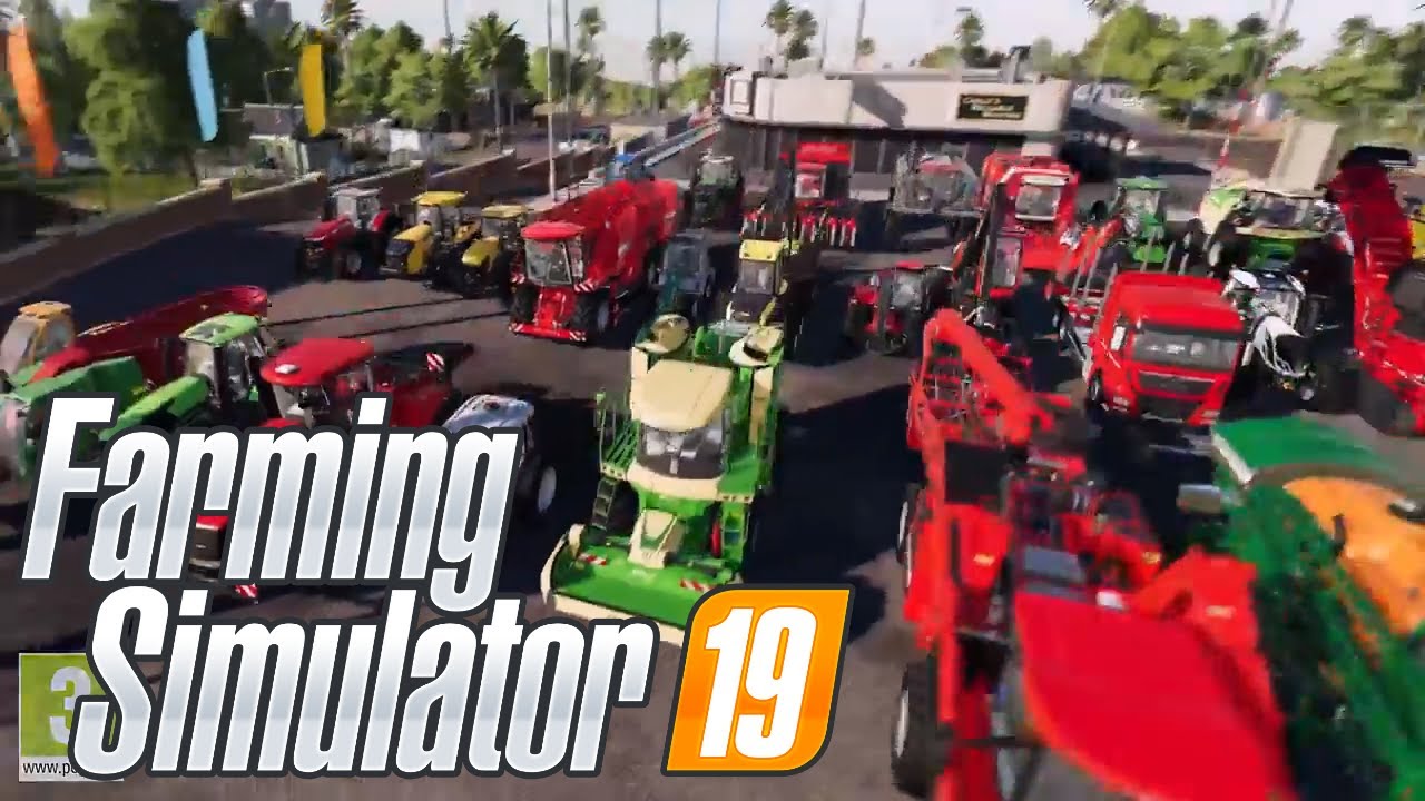 FS19 Farming Simulator 19 Garage Landwirtschafts Simulator 19 Garage Trailer Vorschau