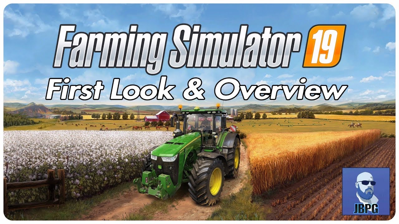 FS19 PS4 - First Look & Overview