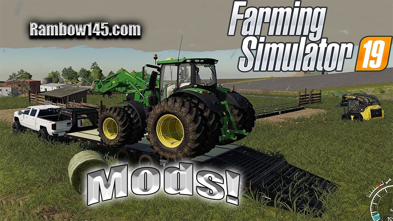 Farming simulator 19  -  First Chevy and Gooseneck mod!