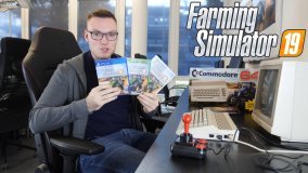 LS19 Gameplay - Zu Gast bei den Farming Simulator 19 Entwicklern mit LS19 Gameplay (C64)