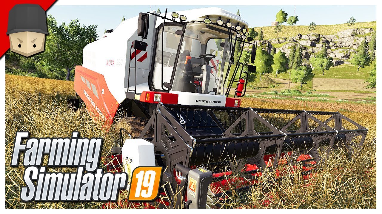 NEW TRACTOR & THE FIRST HARVEST : Ep.02 (Let's Play Farming Simulator 19)
