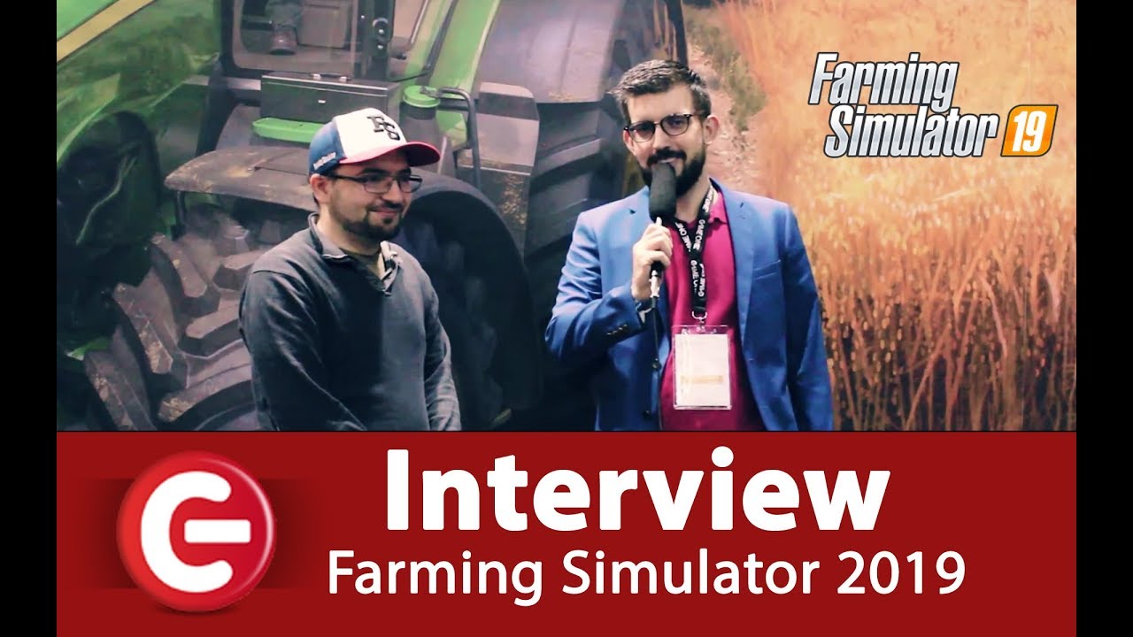 Notre Interview Exclusive sur Farming Simulator 19 ! #PGW18
