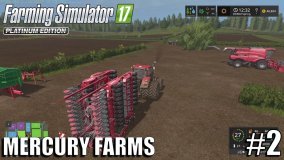 SEEDING SOYBEANS| Mercury Farms | Timelapse #2 | Farming Simulator 17
