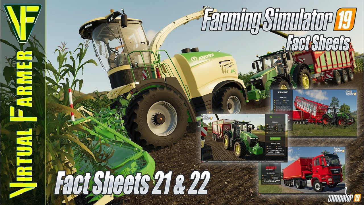 SO I WAS WRONG... | Farming Simulator 19 Fact Sheets 21 & 22!