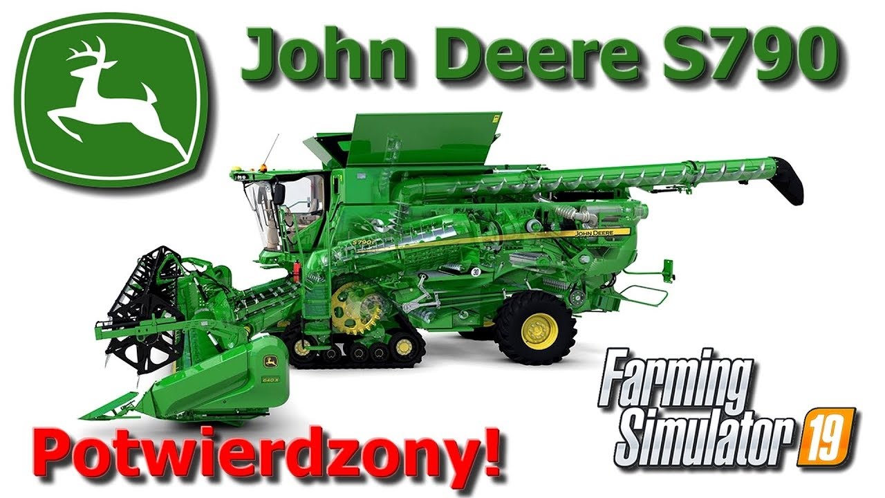 #55 Farming Simulator 19 -   John Deere S790 Potwierdzony + Analiza maszyn! | FS19