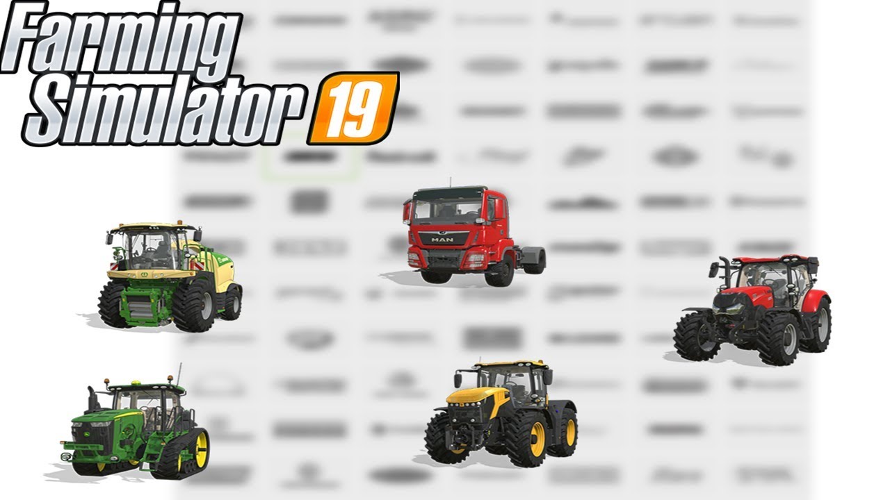 'ALLE MERKEN TOT NU TOE 2.0' Farming Simulator 19