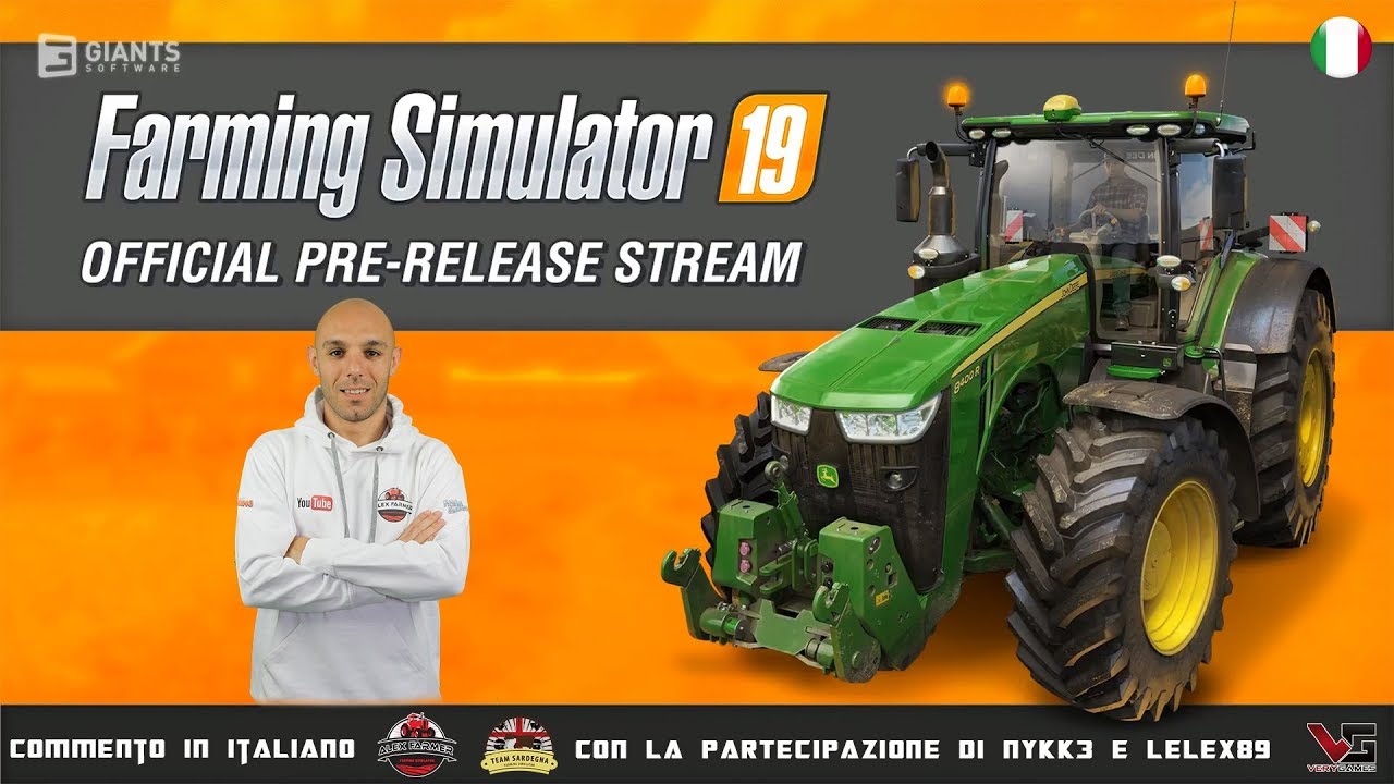 COMMENTO LA PRE-RELEASE DI FARMING SIMULATOR 19 - ALEXFARMER