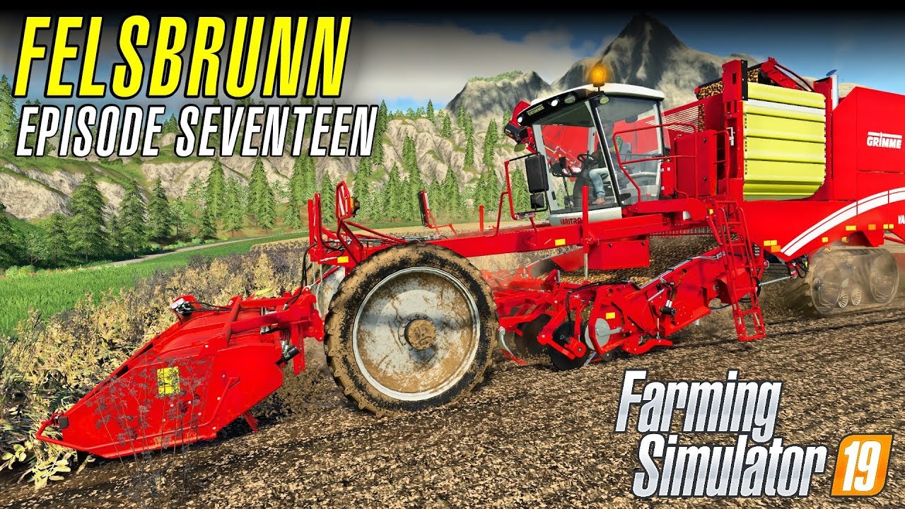 DOING THE BIGGEST JOB ON THE MAP! | Let's Play Farming Simulator 19 | Episode 17
