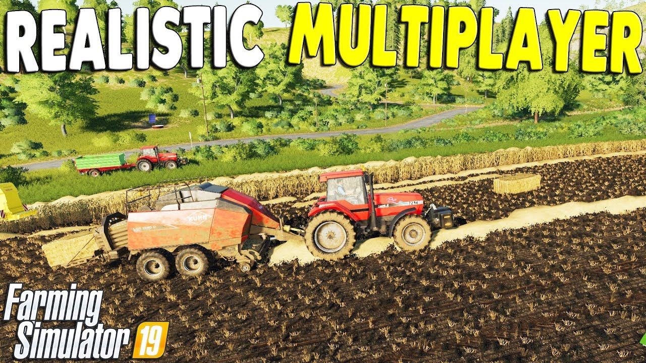 Ep. 02 - Realistic Multiplayer Farming, New Fields & New Workers | Farming Simulator 19 Gameplay