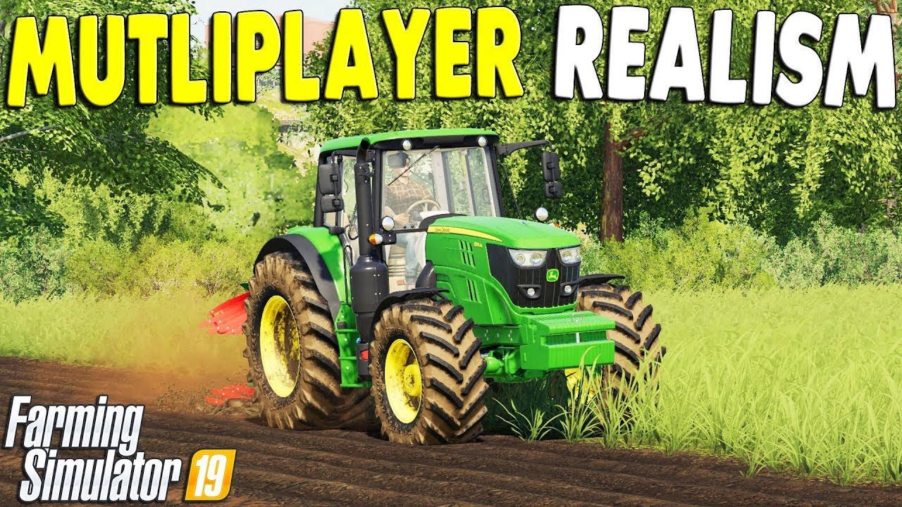 Ep. 03 - Realistic Multiplayer Farming, BIGGER & BETTER TRACTORS | Farming Simulator 19 Gameplay