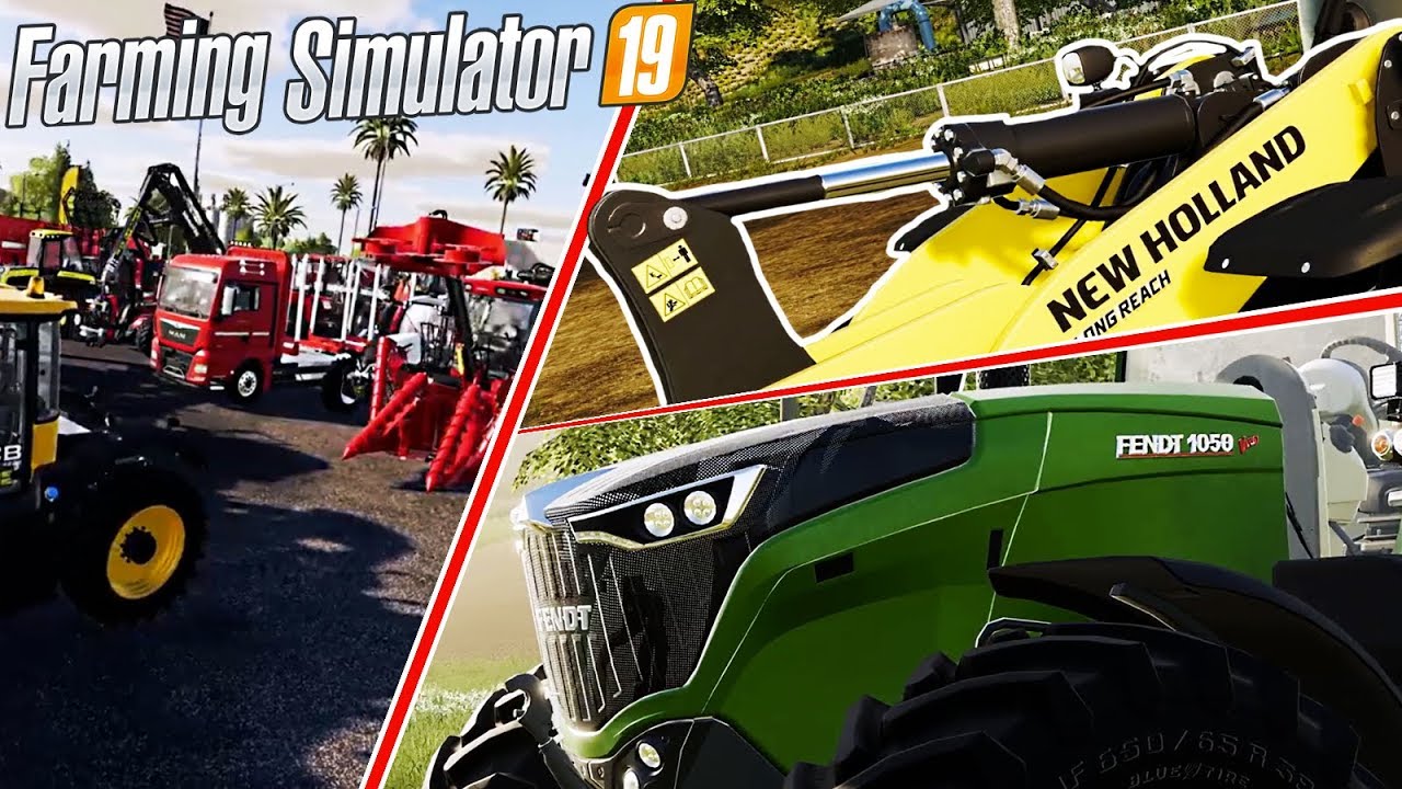 FARMING SIMULATOR 19 | FENDT 1050 ET LE GARAGE DE FS19 !!!