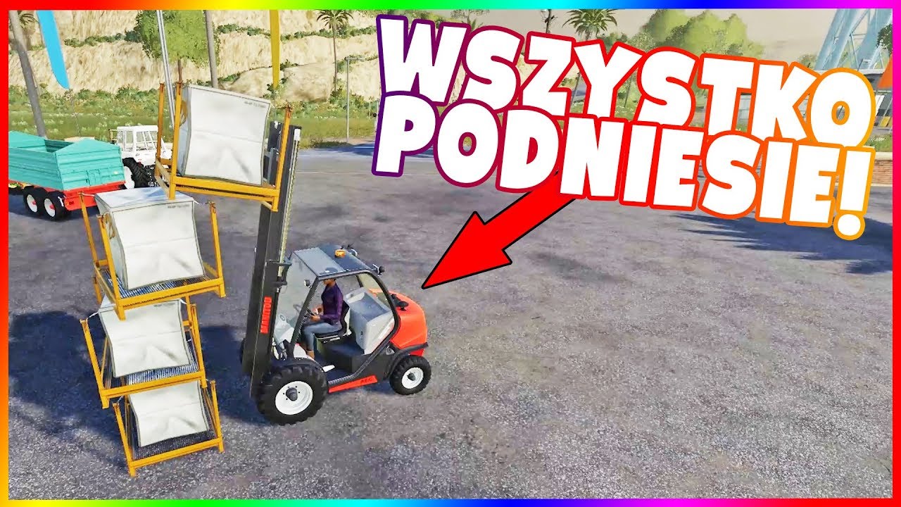 FARMING SIMULATOR 19 - MUSKULARNY WÓZEK WIDŁOWY