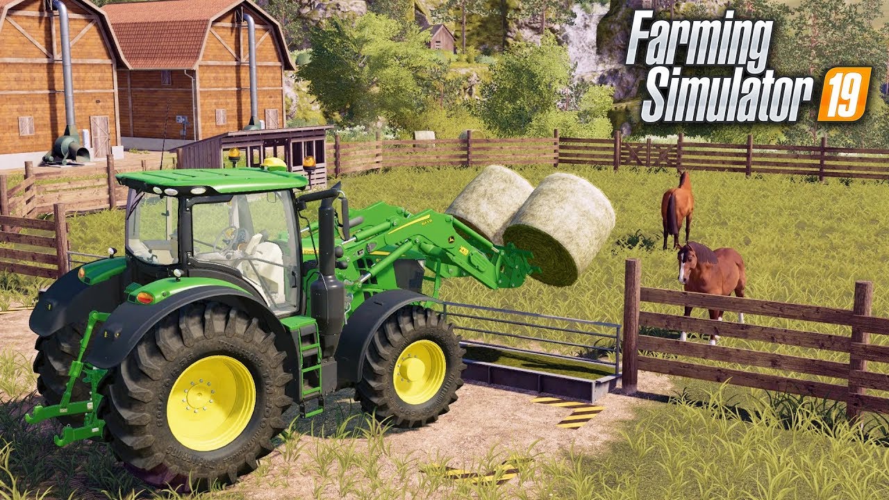 FS19- ADDING MORE HORSE POWER TO THE FARM! HORSE TRAINING BUSINESS | EP #4