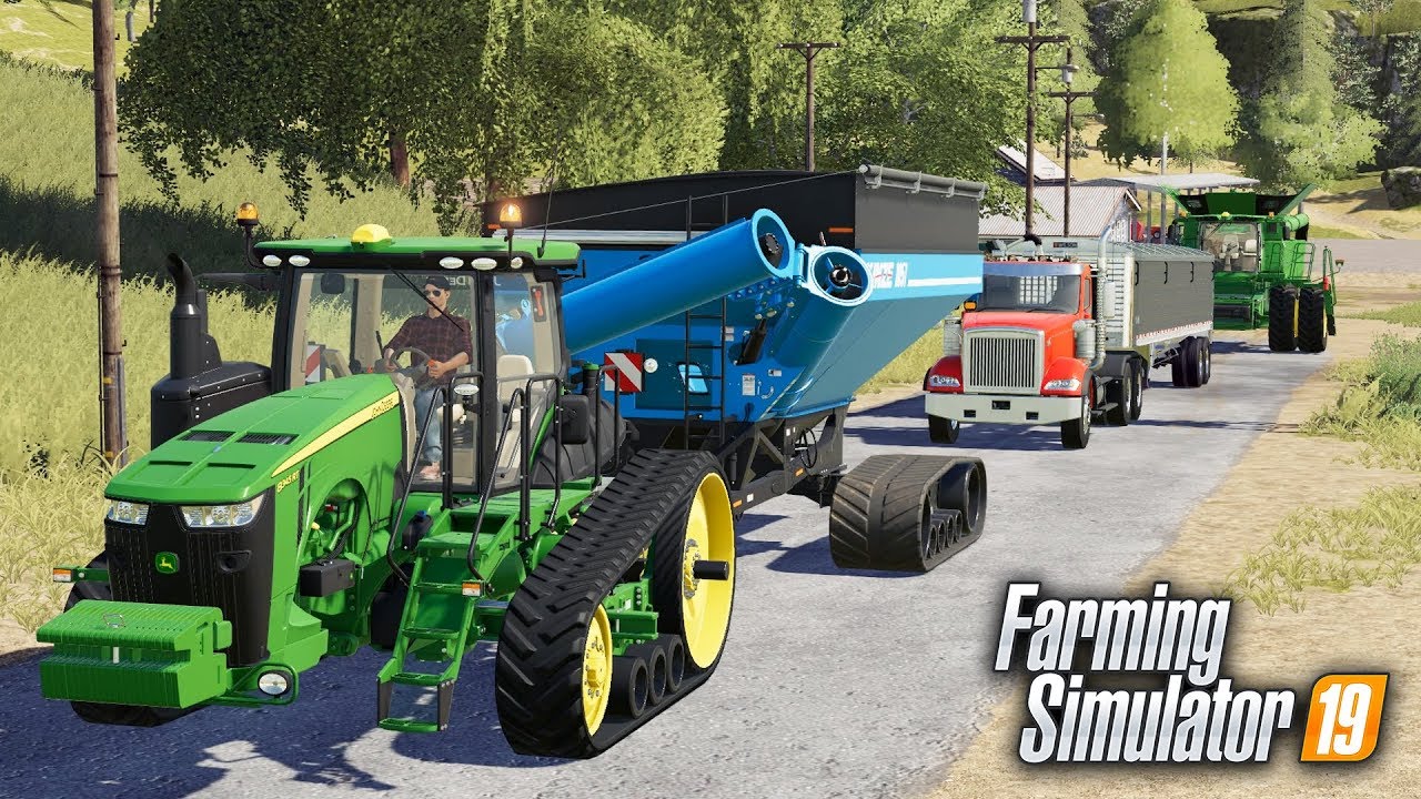 FS19- CUSTOM HARVEST CREW IS A ROLLING! 3 NEW HIRED HANDS JOINED THE CREW | #5