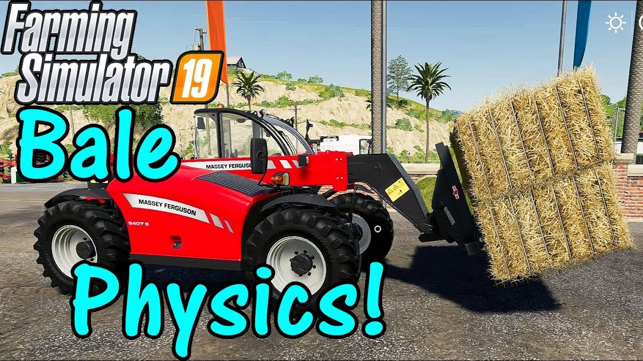 FS19 Garage Tour #6: Bale Physics!