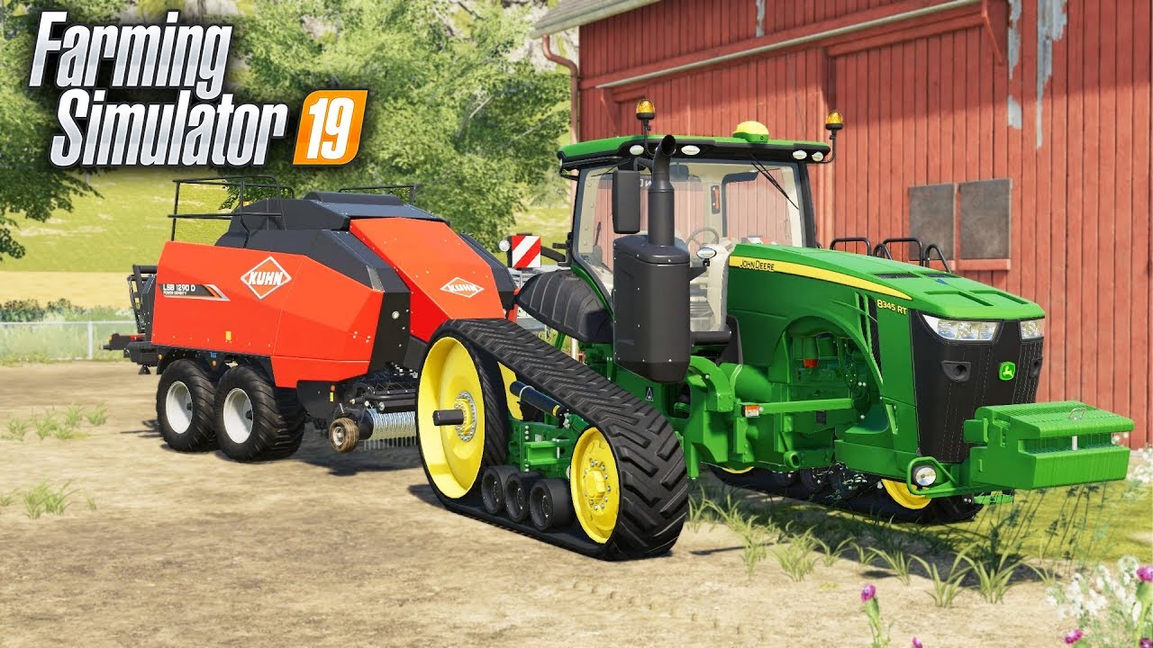 FS19- THE "BIG DEERE" GETS THE BALER JOB! THERE'S NO SUCH THING AS OVERKILL | EP #7