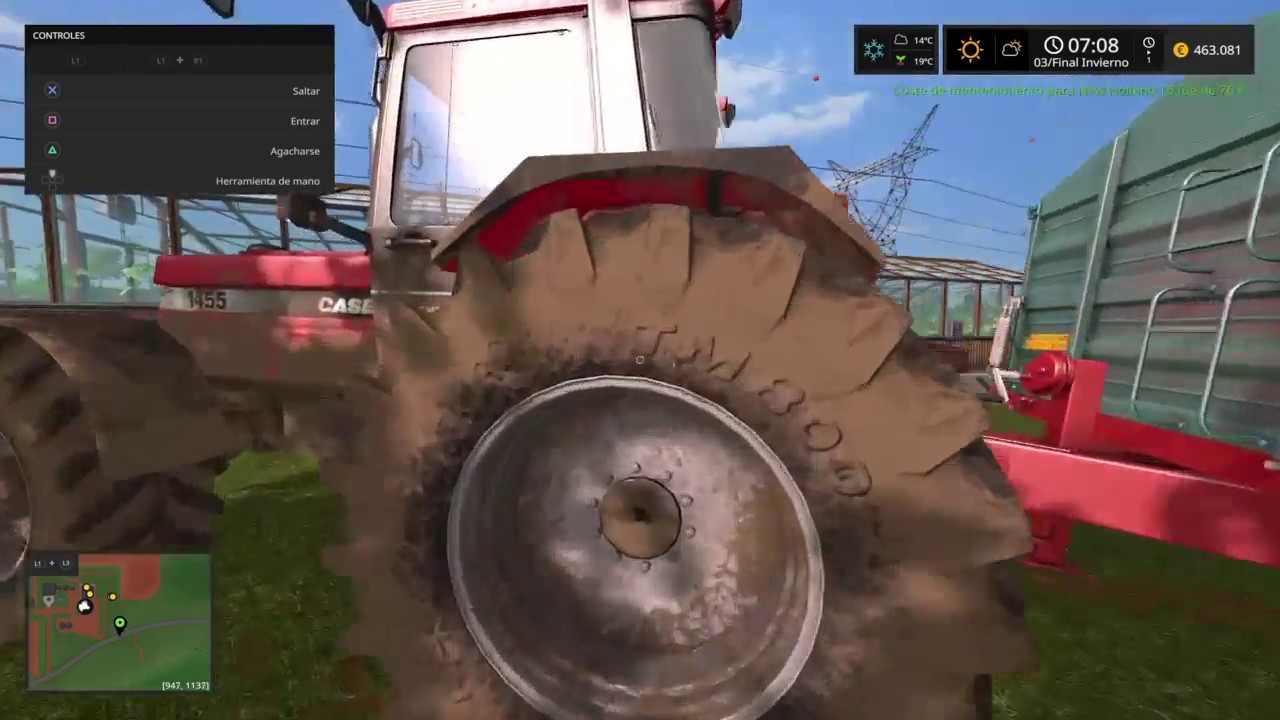 Farming Simulator 17 || Mi Serie Lapacho |  Preparando la Primavera || PS4 Español