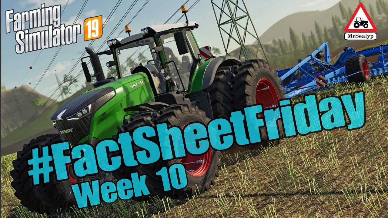 Farming Simulator 19, #FactSheetFriday, Week 10 (Controversy!). Review.