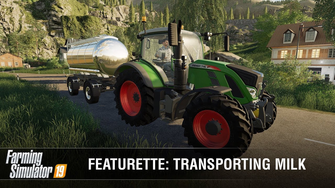Farming Simulator 19 | Featurette: Transporting Milk
