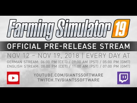 Farming Simulator 19  - French Pre-Release Stream