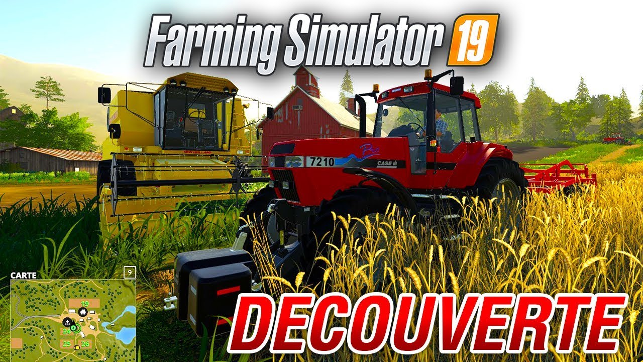 Farming Simulator 19 Gameplay découverte en direct ! (FS19 / LS19 LIVE)