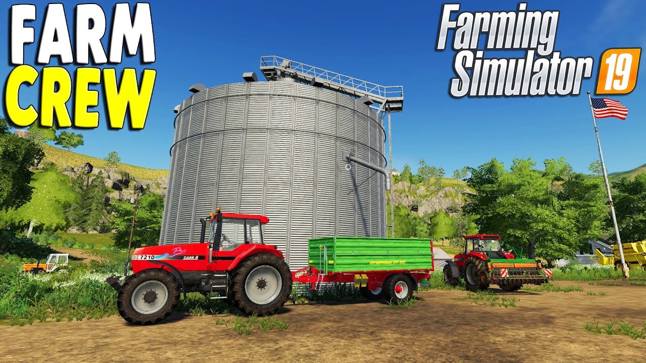Farming Simulator 19 Multiplayer | USA Farming Map & New Equipment Showcase | Pre-Release Gameplay
