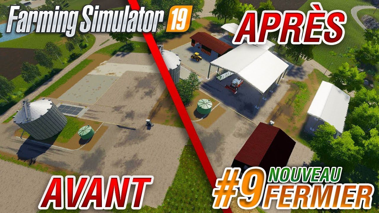 Farming Simulator 19 | Nouveau Fermier #9 | Nouvelle ferme avec mods !
