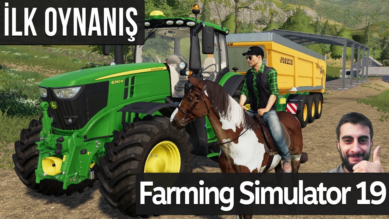 Farming Simulator 19 İlk Oynanış - 1. Bölüm