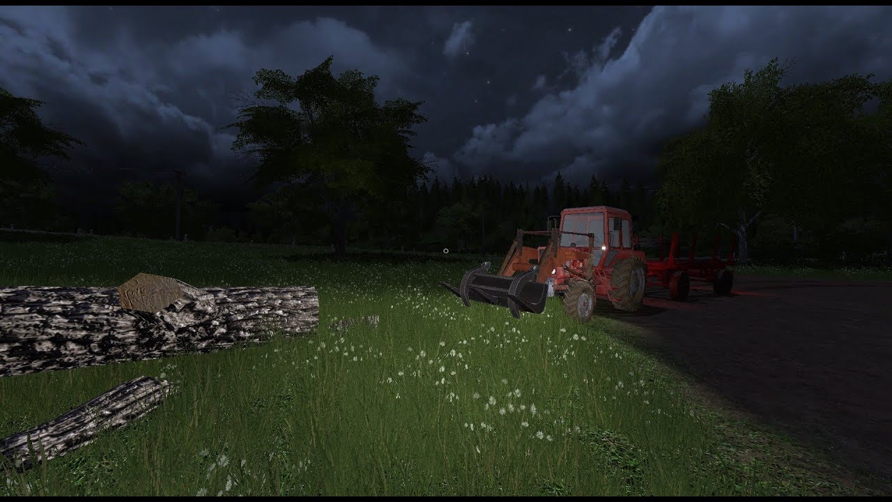 Farming Simulator17.Карта "Сосновка Голд".Стрим в одно лицо. №19