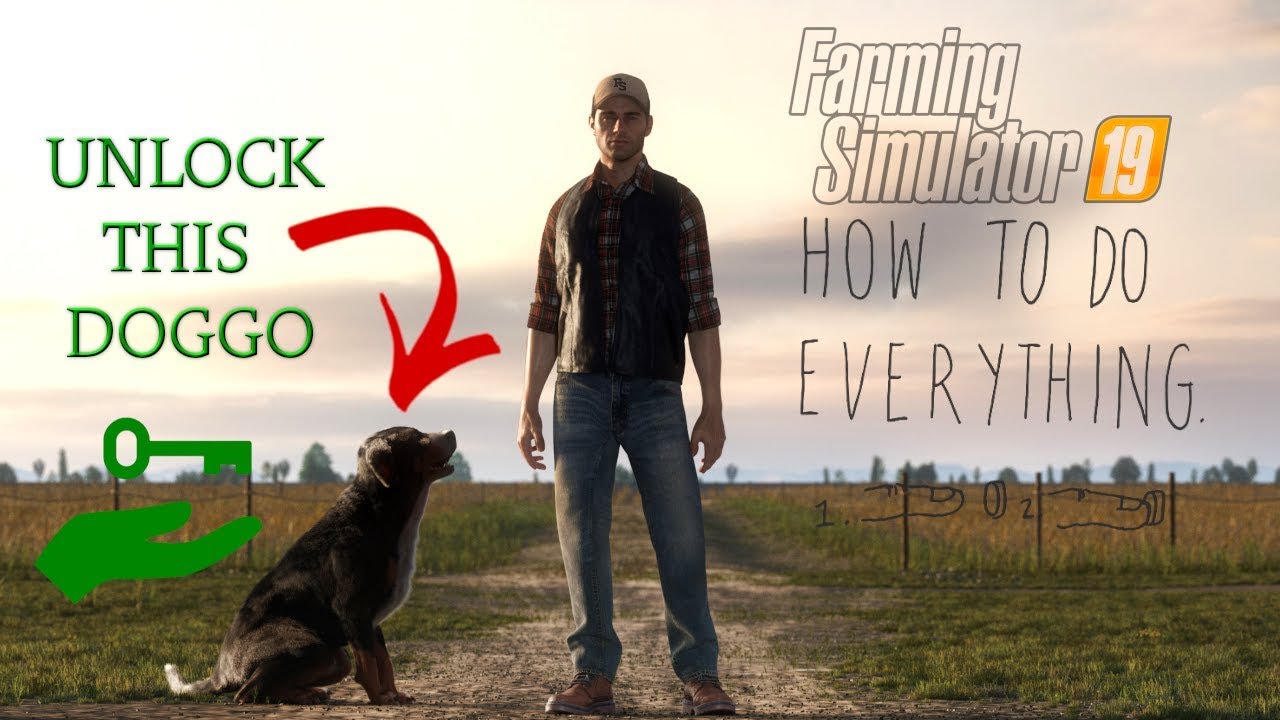 How-To get the DOG | Dog Gameplay | #Mod The Dog! | FS19