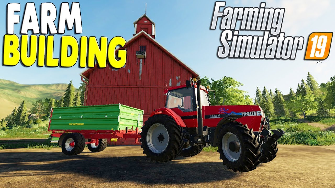 I BUILT MY OWN $5,000,000 FARM, Houses, Barns, Silos & More | Farming Simulator 19 Gameplay