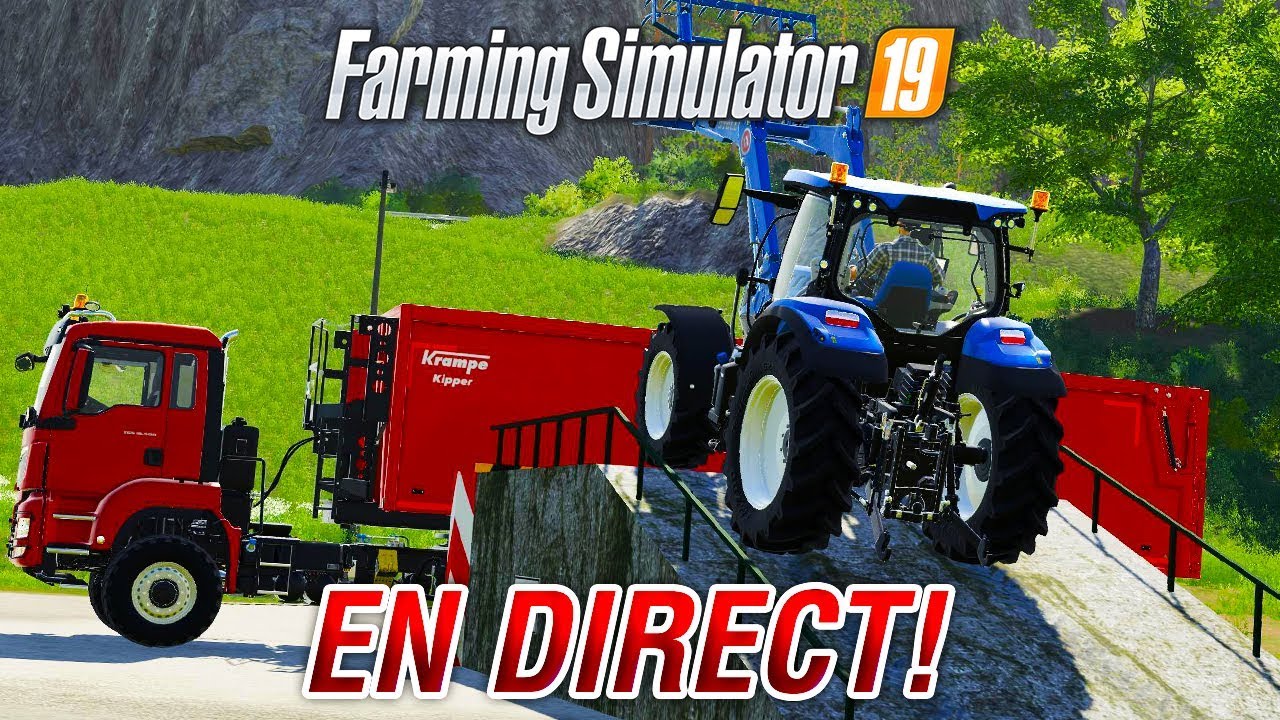 JE PRESENTE DES FERMES ET DES MODS ! +ANNONCE (FARMING SIMULATOR 19 LIVE)