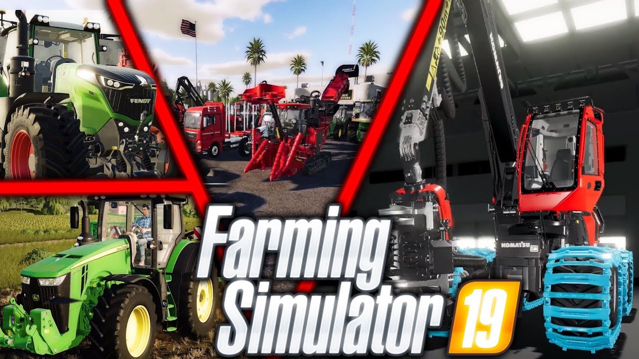 LE GARAGE DE FARMING SIMULATOR | PETITE VISITE | FS19 NEWS