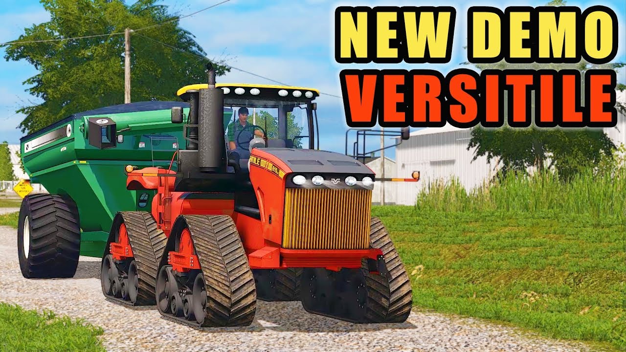 OUR NEW "TOY" FOR THE DAY! VERSITILE 610DT | FARMING SIMULATOR 2017