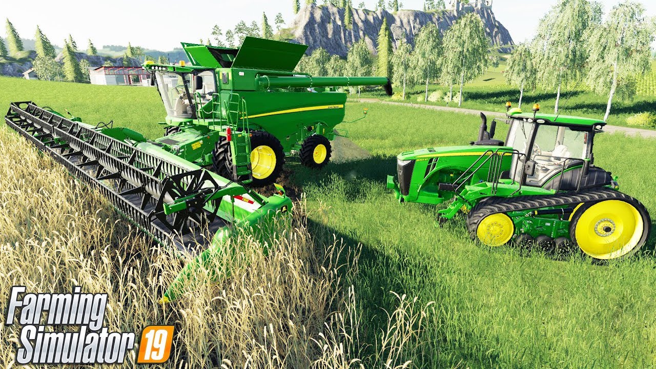 THE $2,500,000 JOHN DEERE FARM CONTRACT | Farming Simulator 19 Gameplay Multiplayer